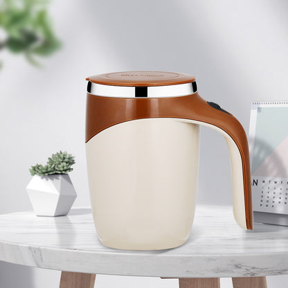 Rechargeable Self-Stirring Coffee Mug – Electric Automatic Mixing Cup for Coffee & Milkshakes