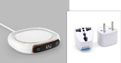 Electric Coffee Mug Warmer & Heating Coaster – Thermal Insulation Desk Cup Warmer