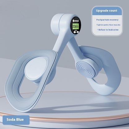 Ergonomic Thigh Trainer with LCD Counter – Adjustable Pelvic & Leg Exercise for Men & Women