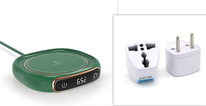 Electric Coffee Mug Warmer & Heating Coaster – Thermal Insulation Desk Cup Warmer