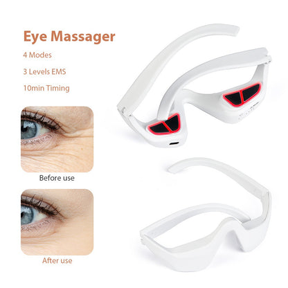 Under-Eye & Eye Fatigue Massager – Eye Massage Glasses for Relaxation & Stress Relief