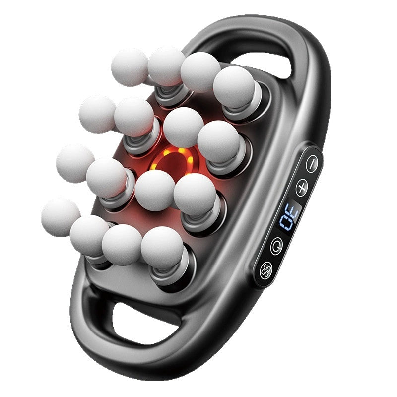 Multi-Head Deep Tissue Massage Gun – Electric Muscle Relaxation Massager for Full Body